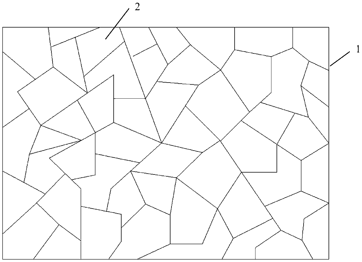 Generation method and projection system of speckle-dissipating device based on irregular arrangement of microlenses