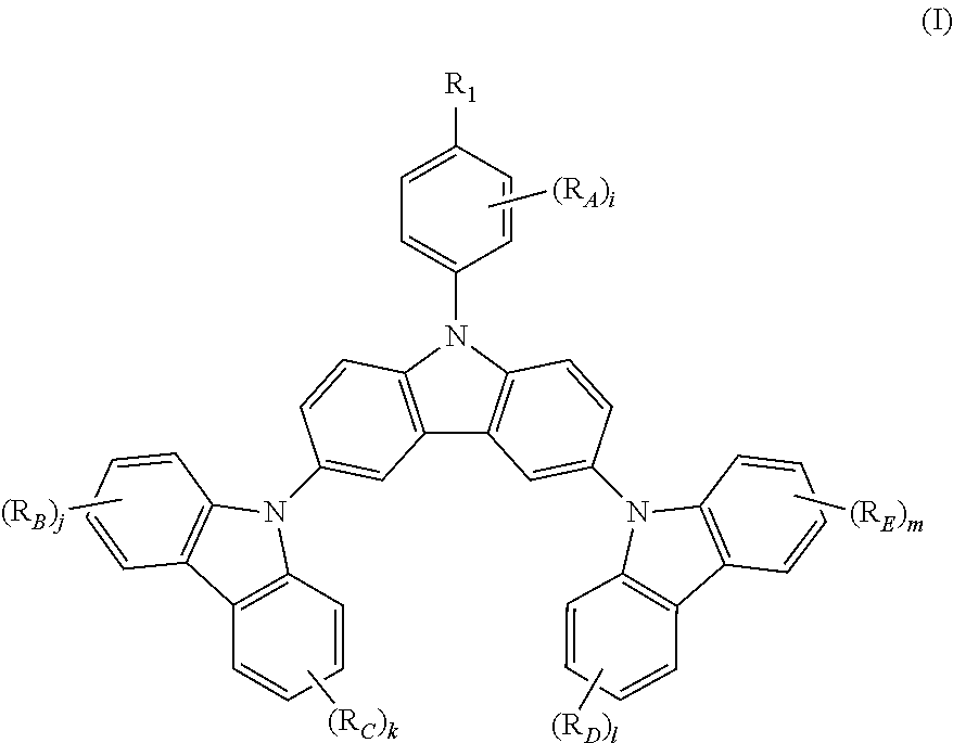 N-phenyl triscarbazole