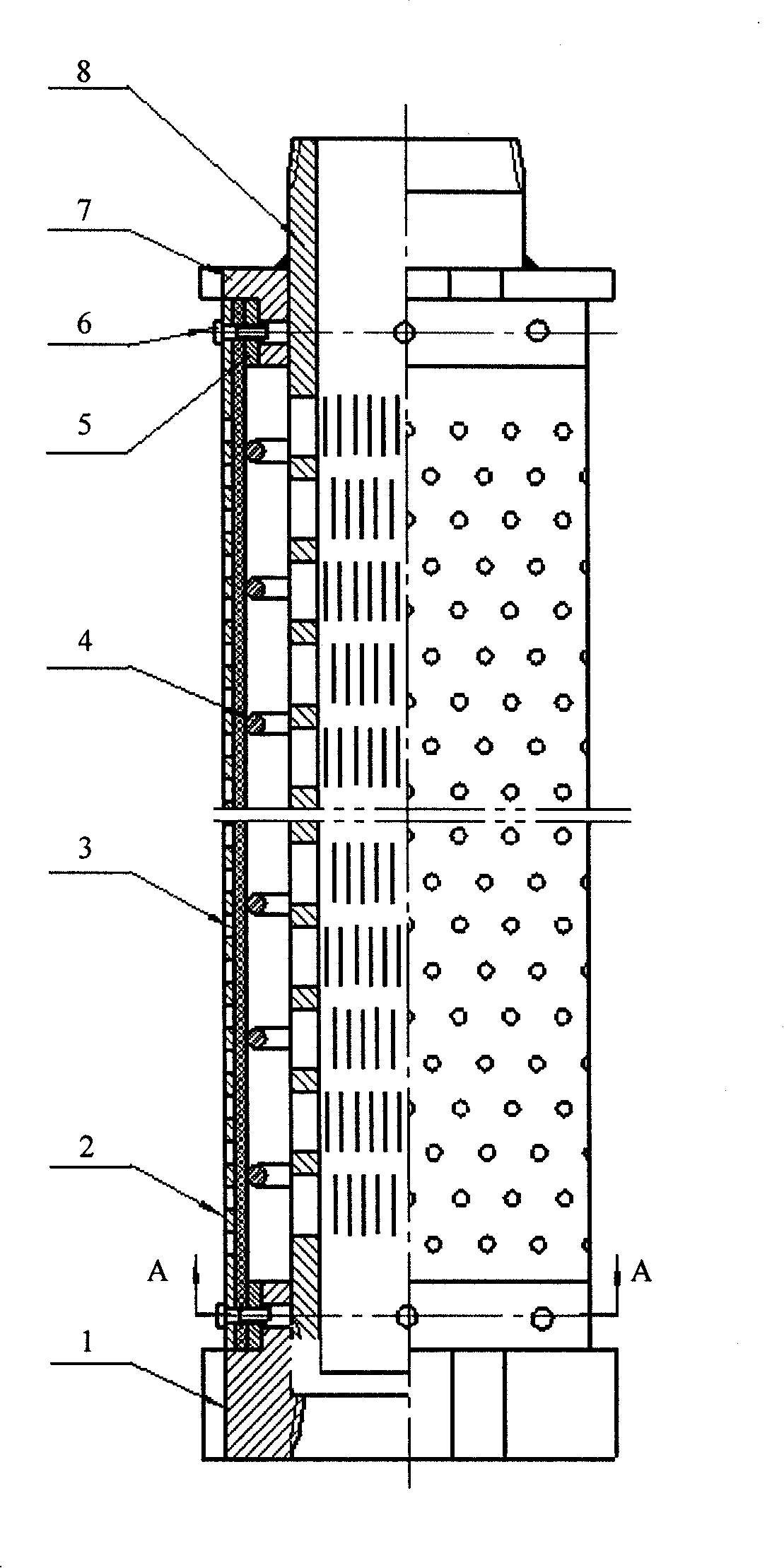Adaptive filling expansion scree tube and expanding method thereof