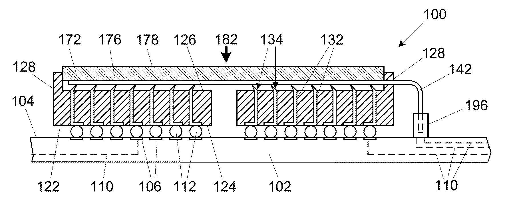 Flexible package-to-socket interposer