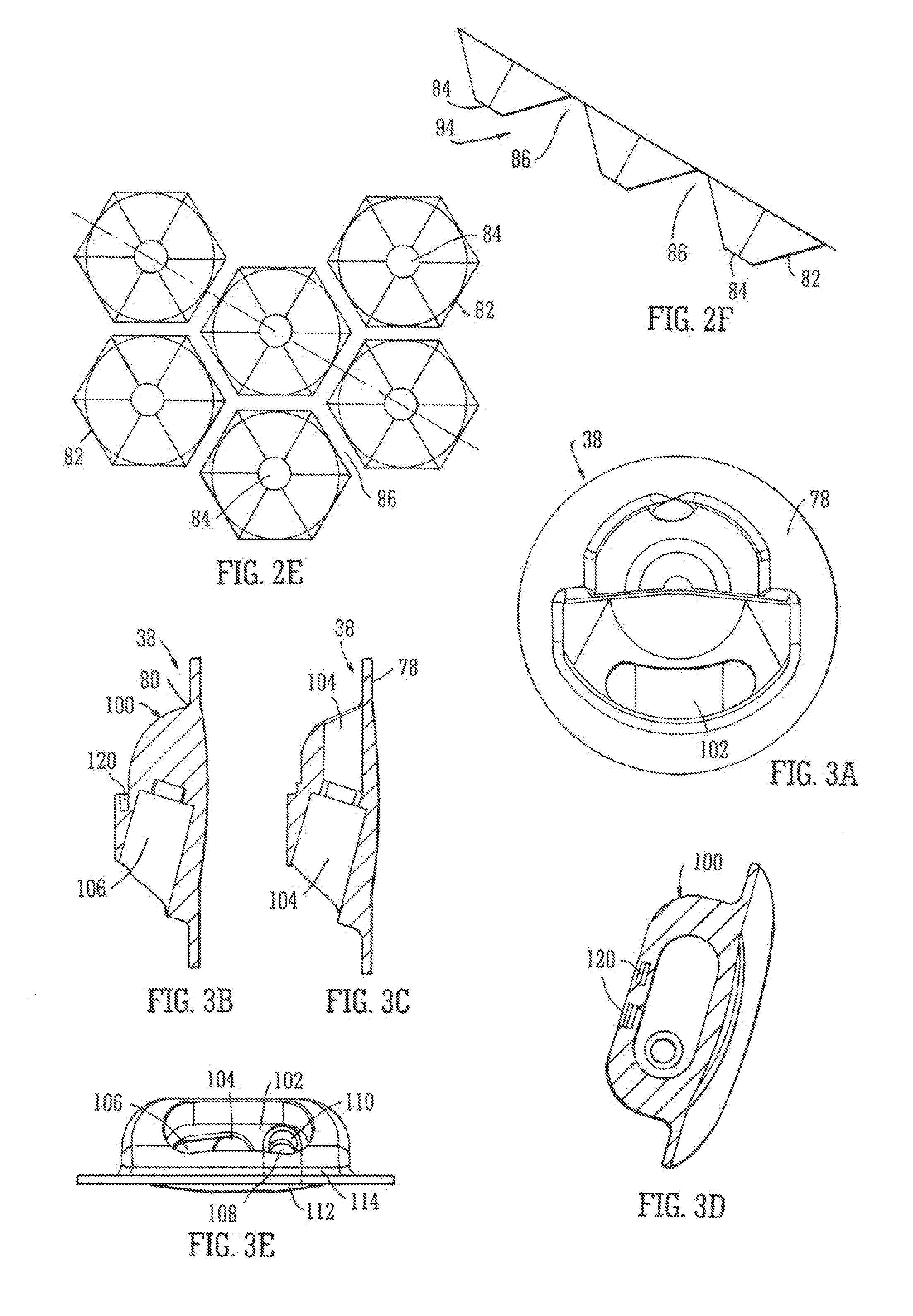 Wound filling apparatuses and methods