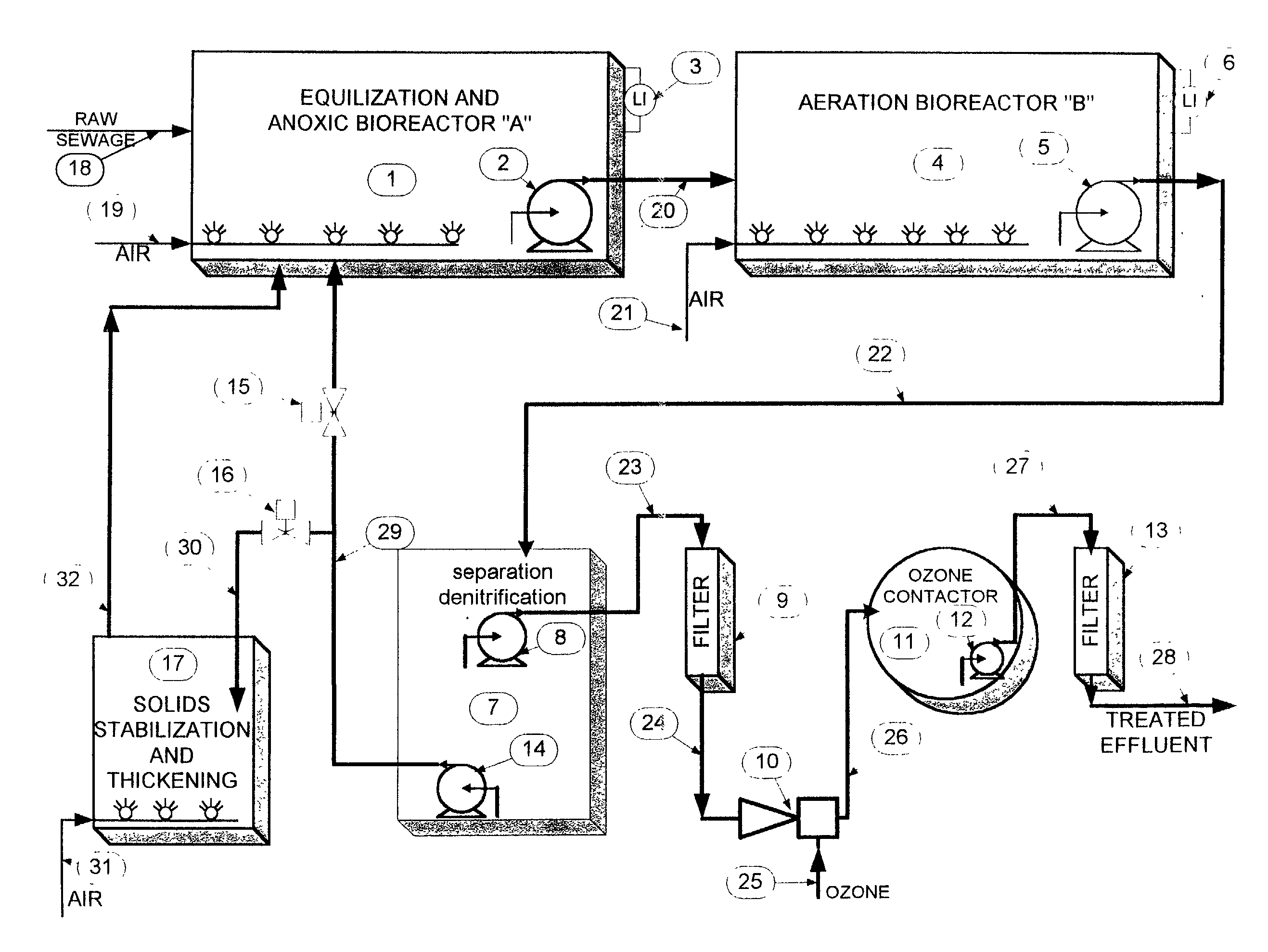 Modified intermittent cycle, extended aeration system (miceas)
