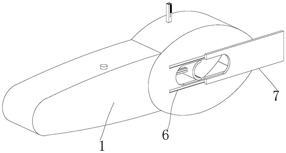 Fluff processing device for fabric production