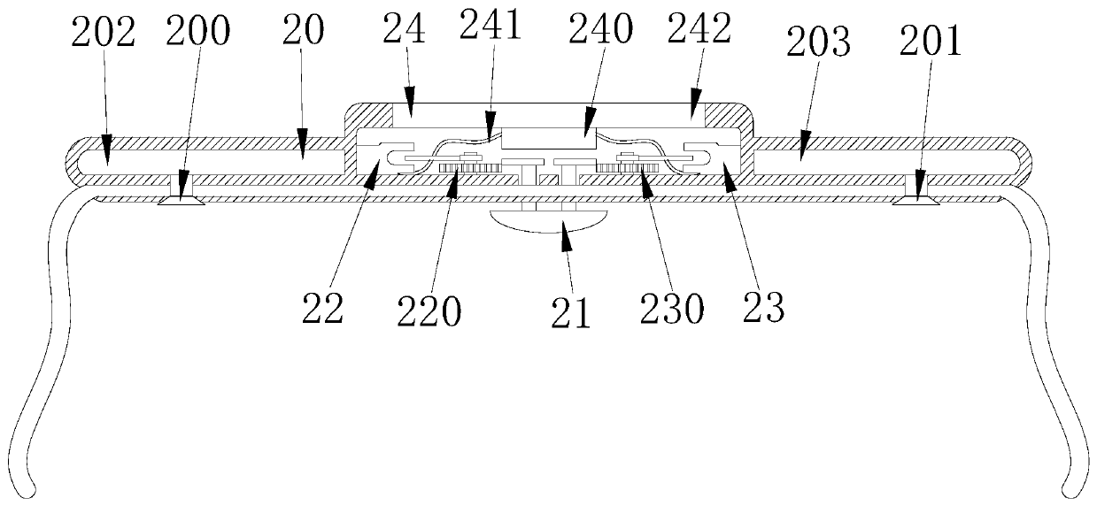 Smart wearable device with physiological detection function