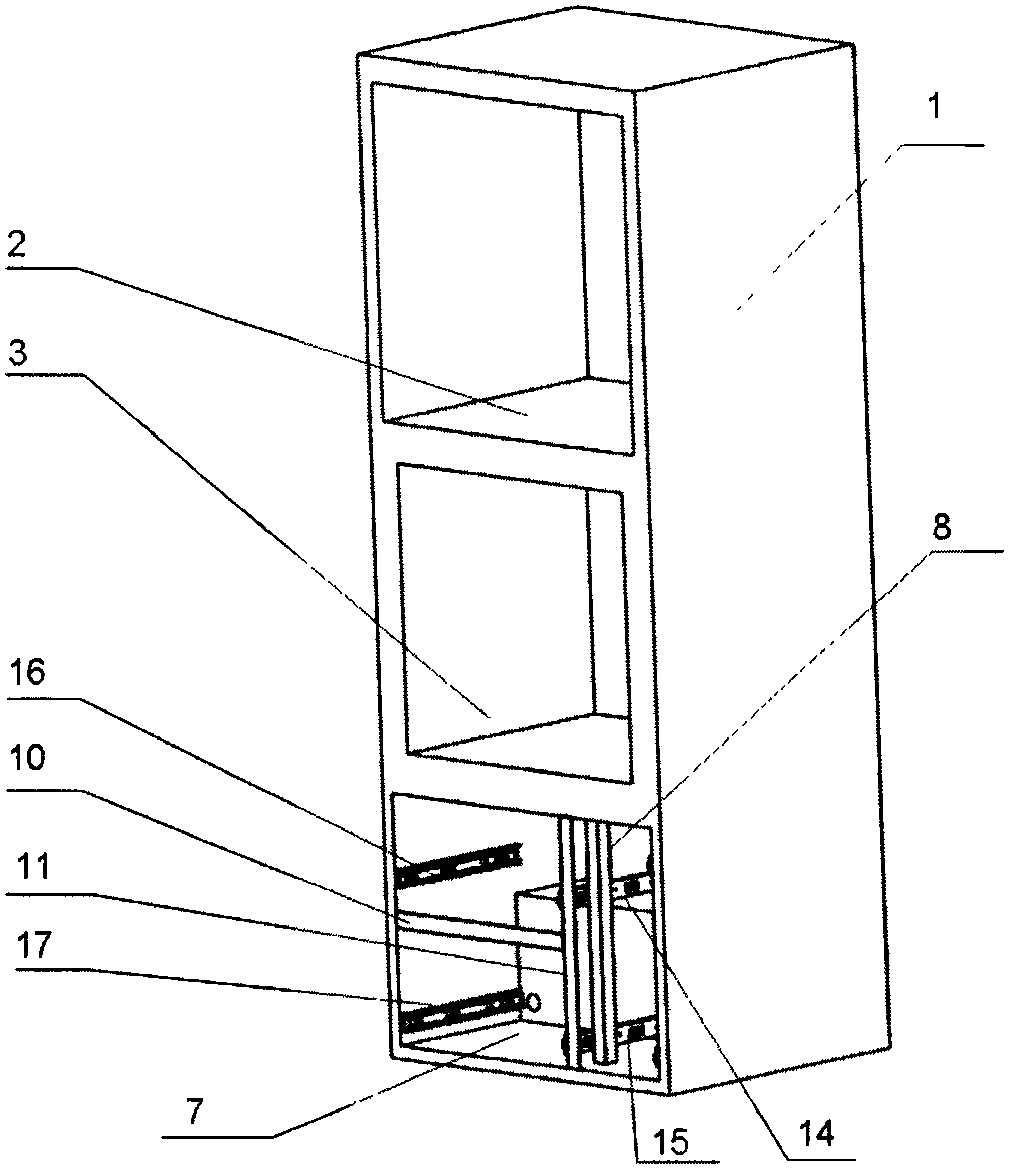 Refrigerator disinfection cabinet all-in-one machine and manufacturing method thereof
