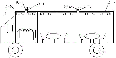 A Dining Cart Using Directional Constant Pressure Difference to Purify Air