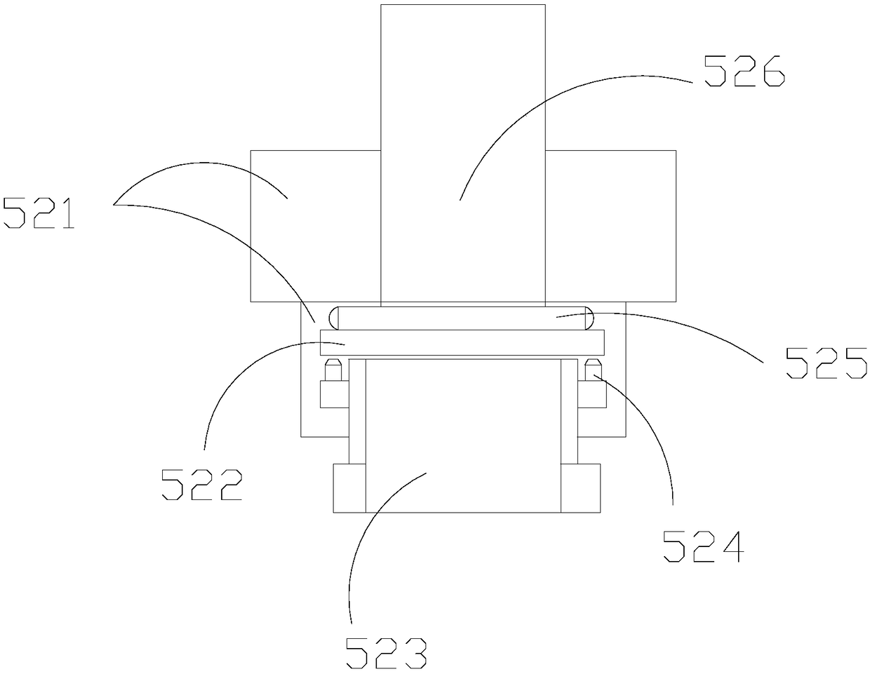 Extrusion mold using reflux thimble and cooling elastic plate to quickly cool plastic profile