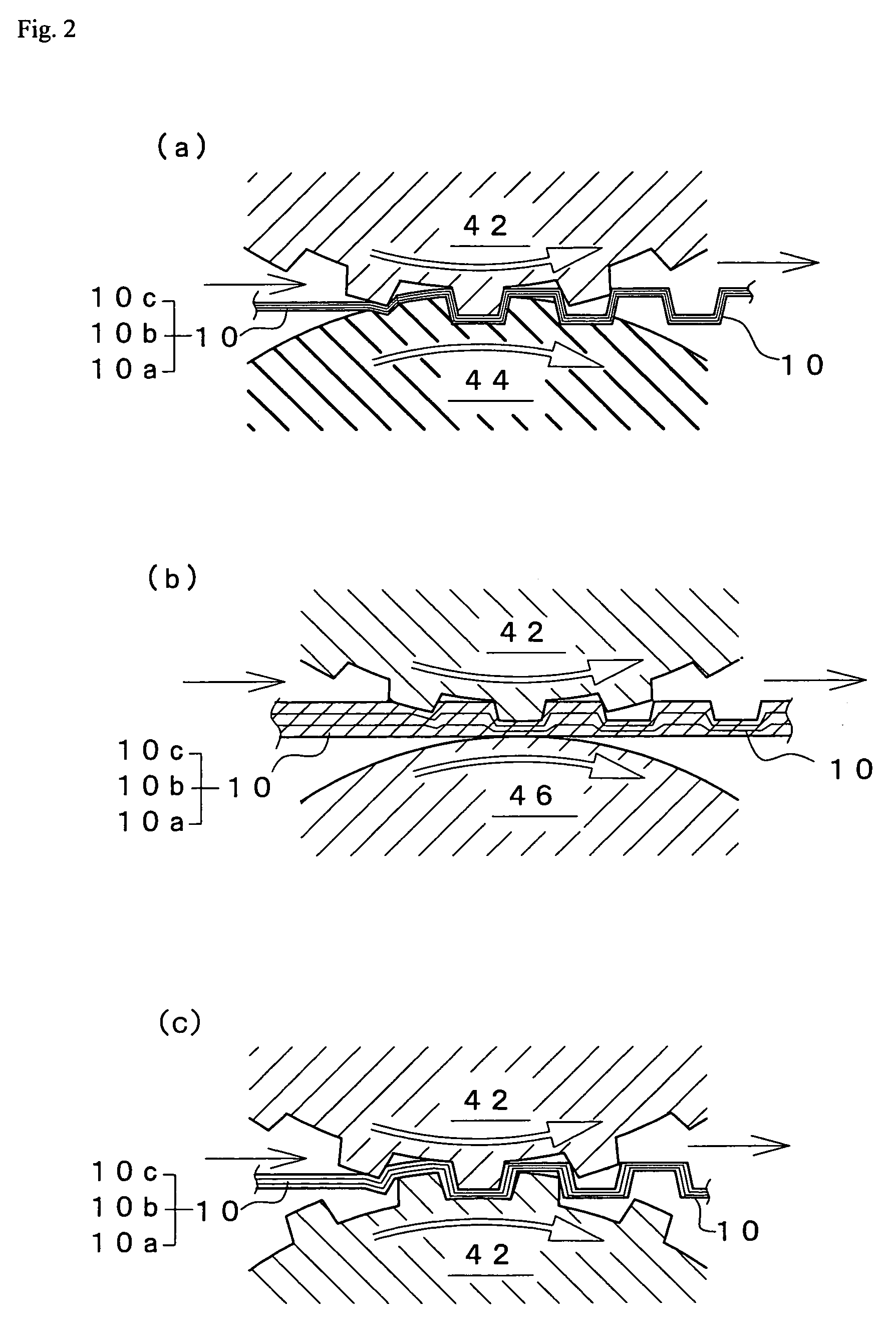 Embossed crepe paper and its manufacturing method