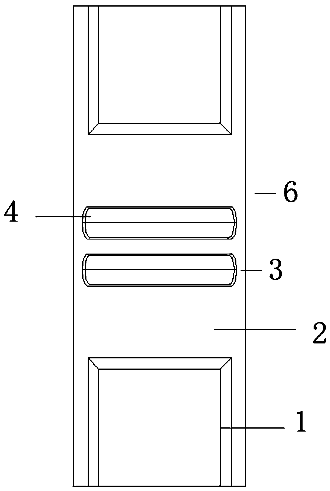 Pouch lithium battery anti-thermal-radiation aluminum foil pouch forming die and manufacturing method thereof