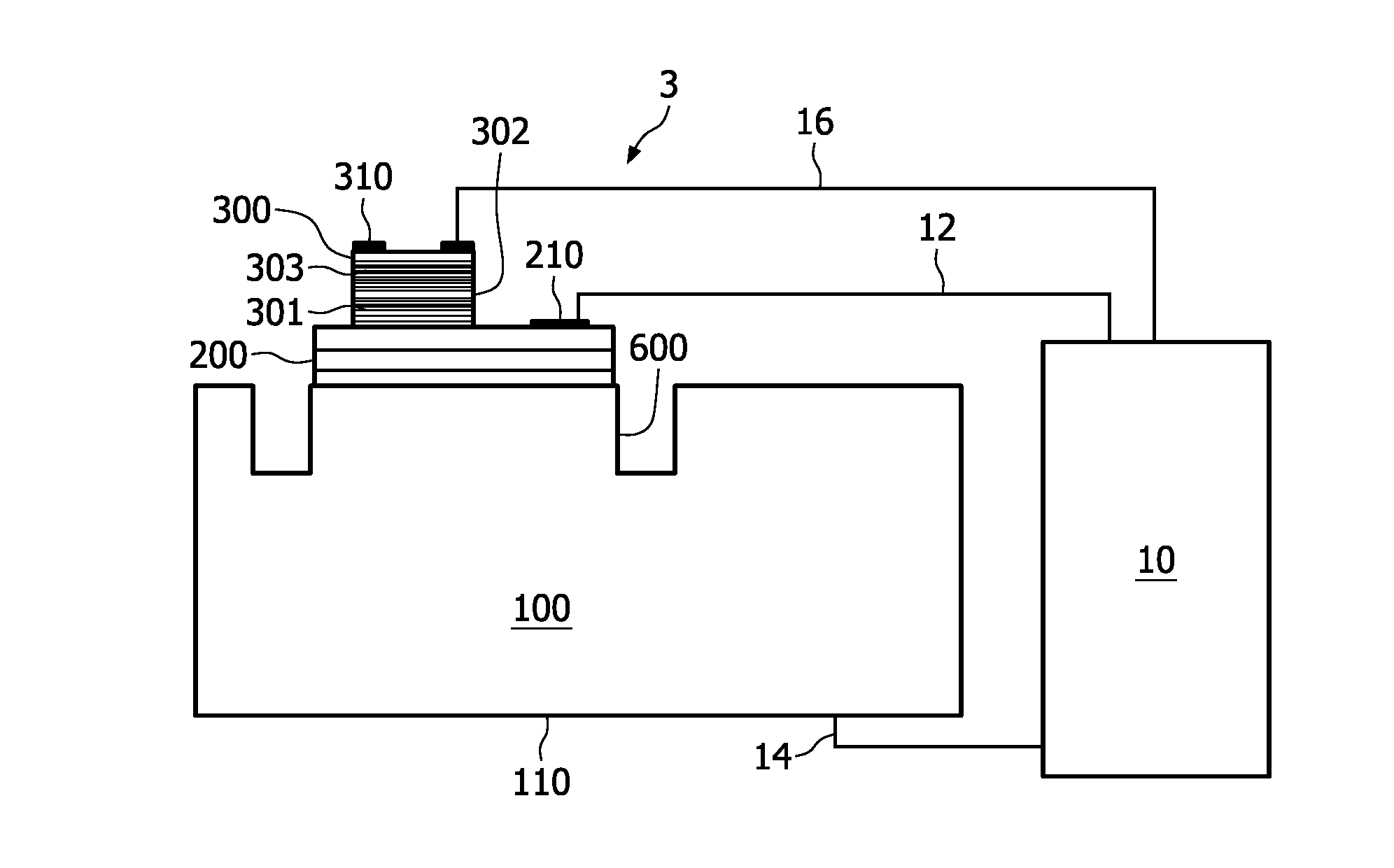 Wavelength-controlled semiconductor laser device