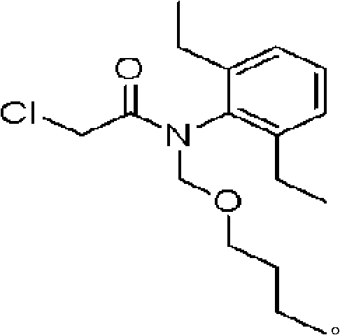 Mixed herbicide containing cinosulfuron, butachlor and cinmethylin and application thereof