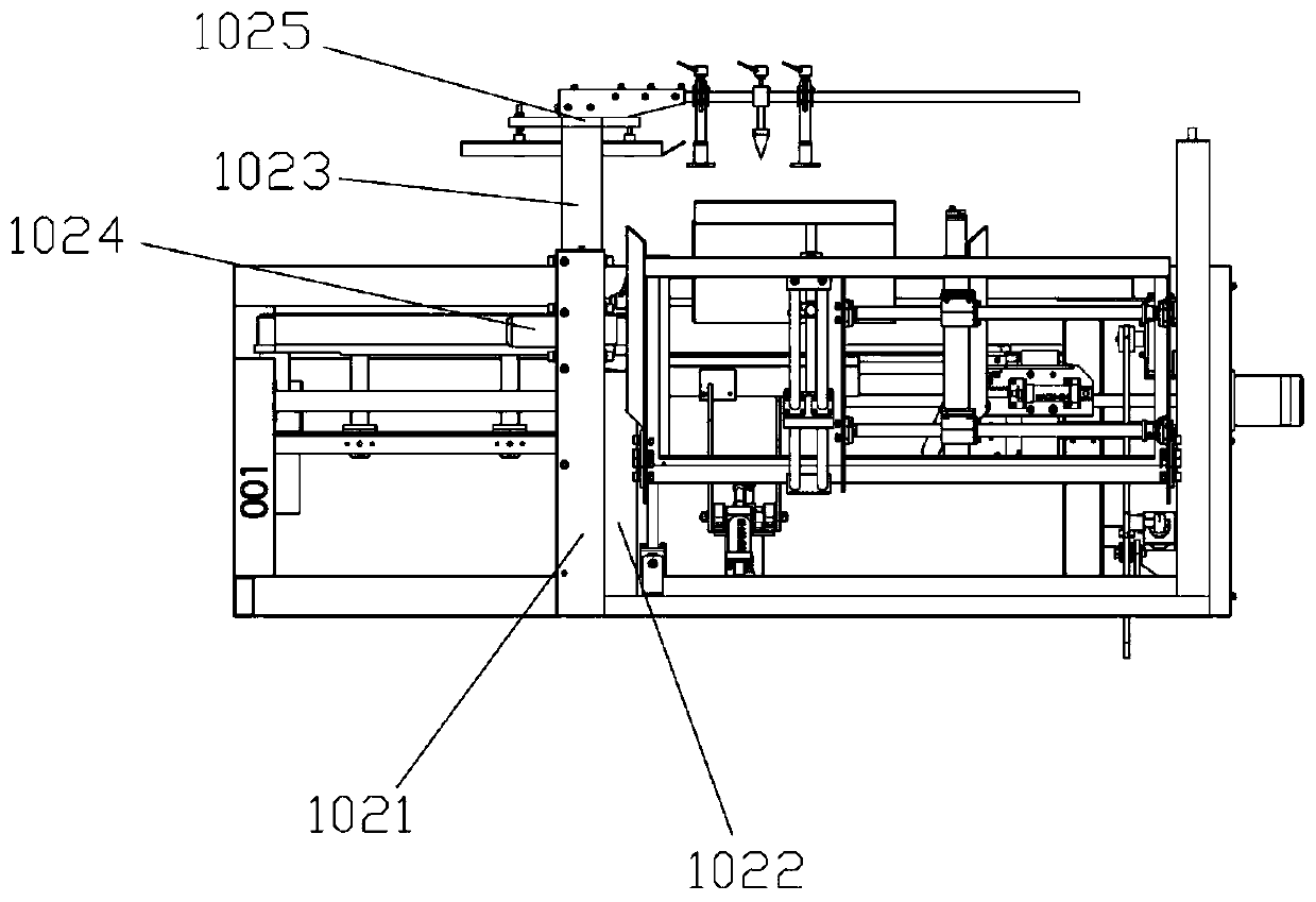 Full-automatic carton automatic opening device and carton opening method thereof
