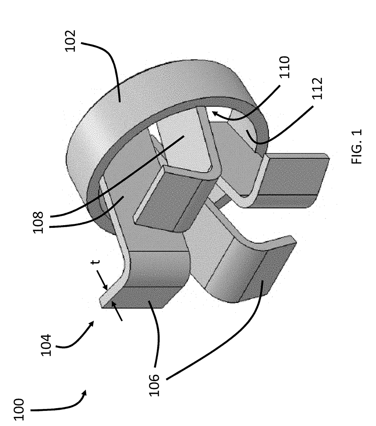 Baffle assembly for modifying transitional flow effects between different cavities