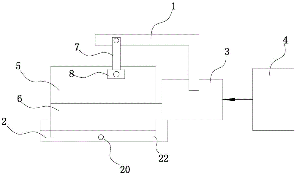 Sheet metal bending device based on clamping and positioning and feedback bending