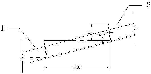 Special clamping tool for stepping board assembly and application method thereof