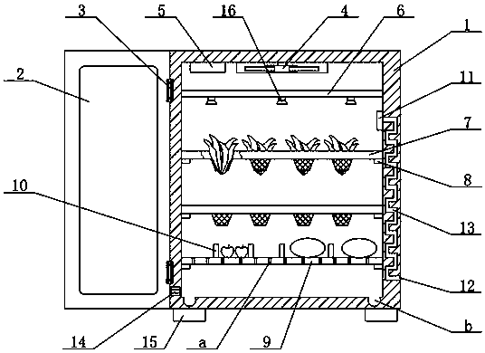 Lightweight fruit and vegetable freshness retaining and refrigerating device