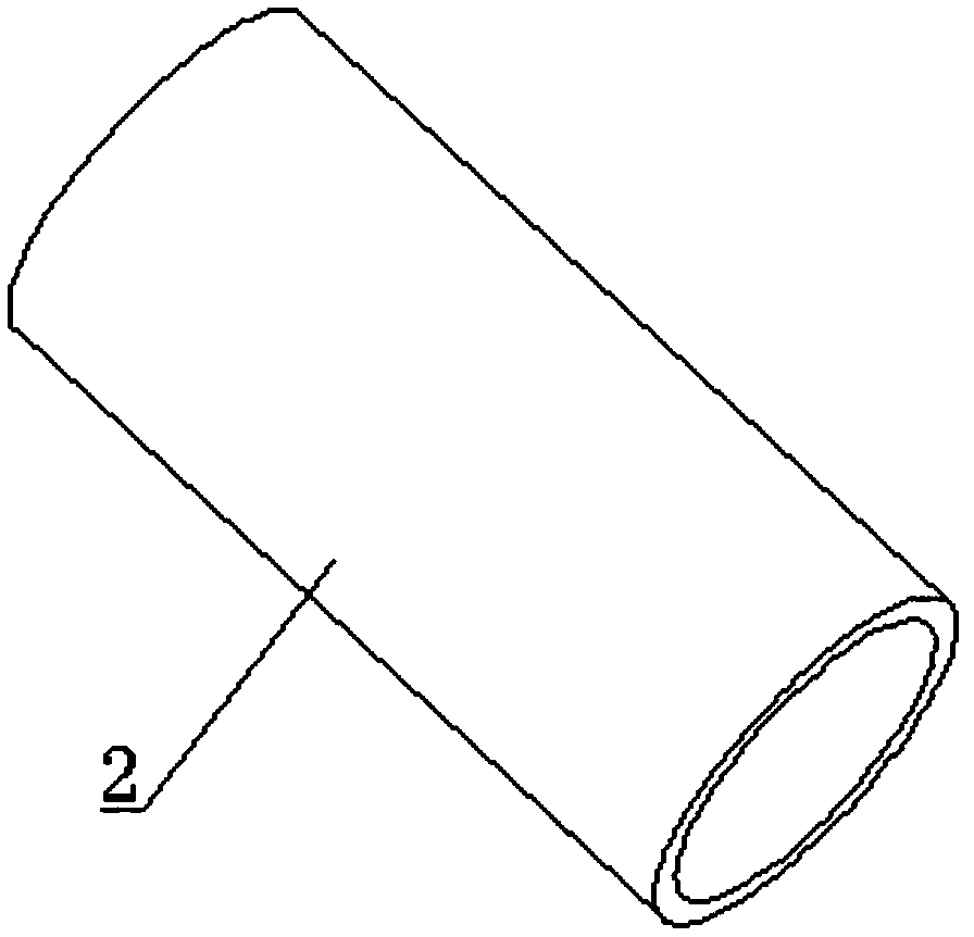 Polishing rod used for machining slotted hole and polishing method