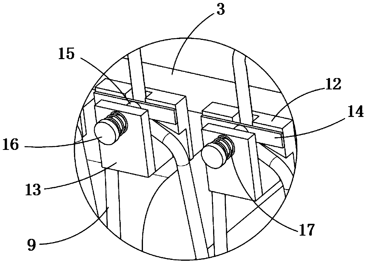 Treatment device for examination on diseases of department of cardiology