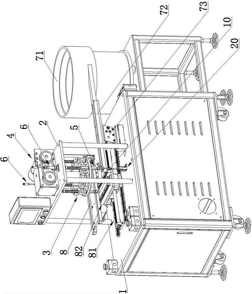 Keyboard automatic assembling device