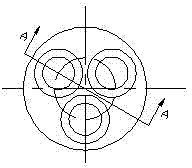 Insulating spider resistant to electrical carbon mark