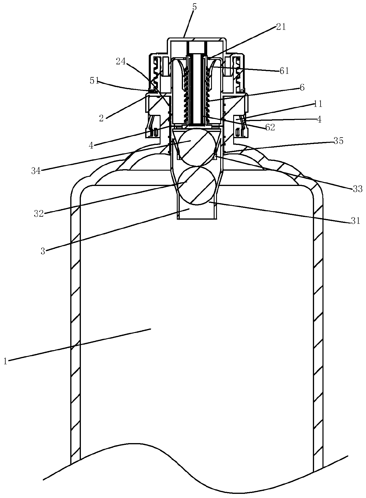 Multifunctional anti-fake bottle