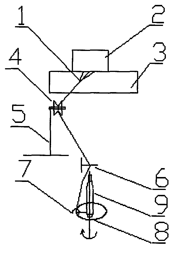Guide wheel system positioning spinning method