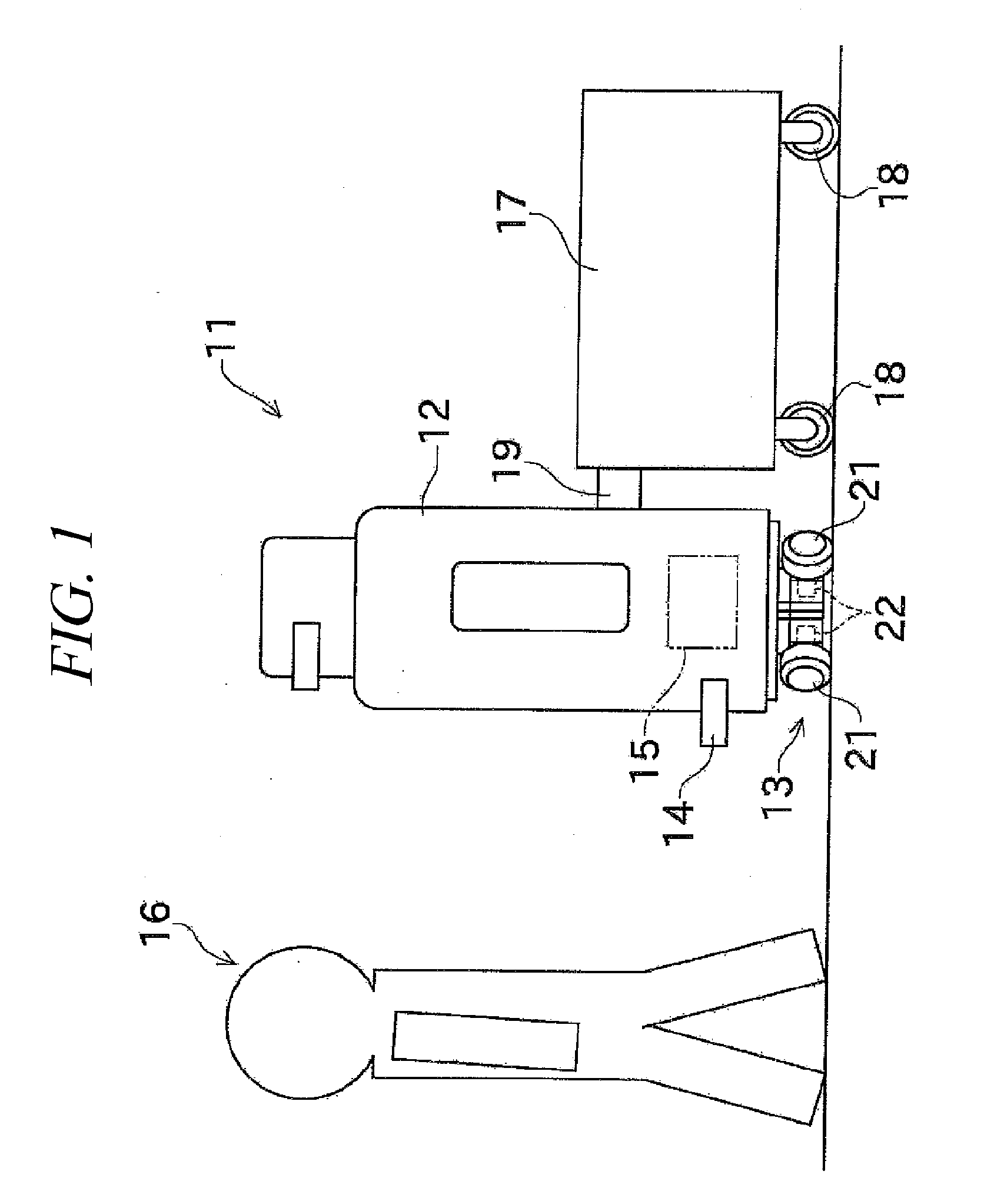 Autonomous moving body and method for controlling movement thereof