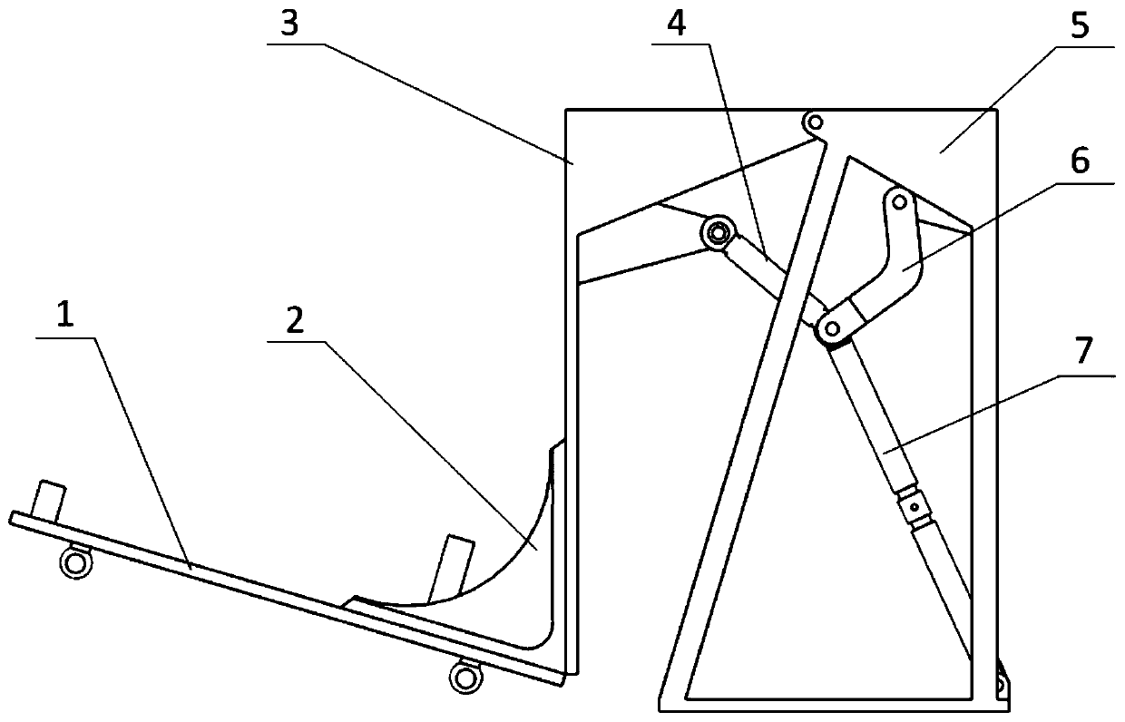 A flip tool for rat assembly