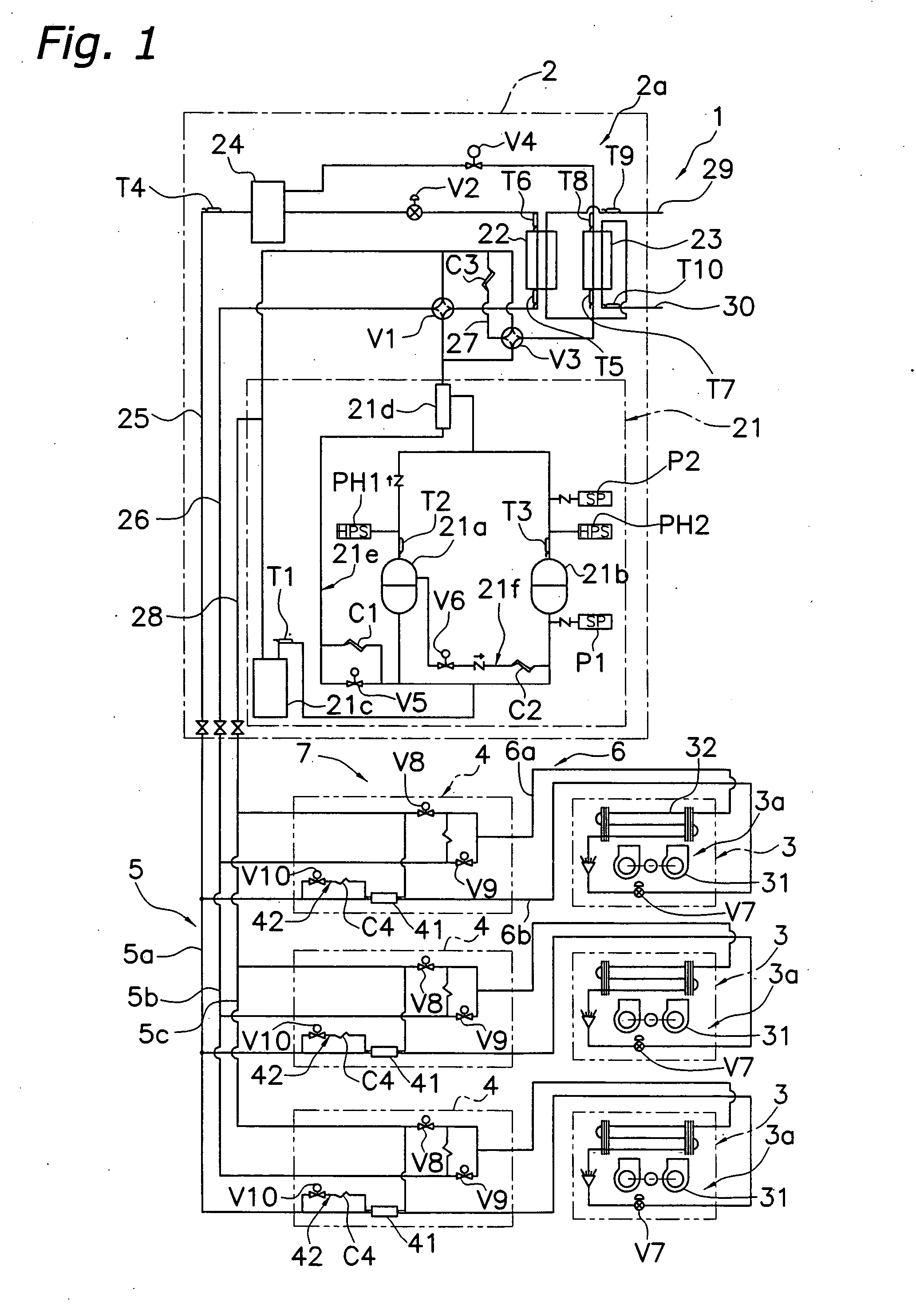 Heat source unit of air conditioner and air conditioner