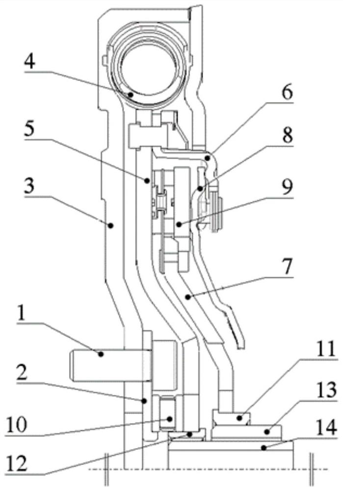 Vibration damping device with clutch