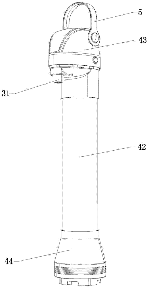 Portable outdoor water purifier