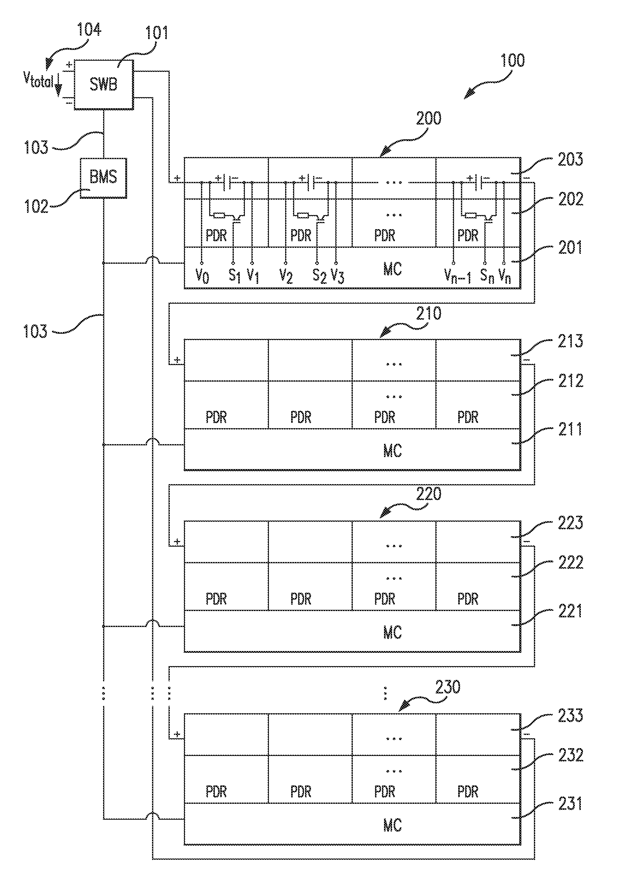 Balancing Voltage for a Multi-Cell Battery System