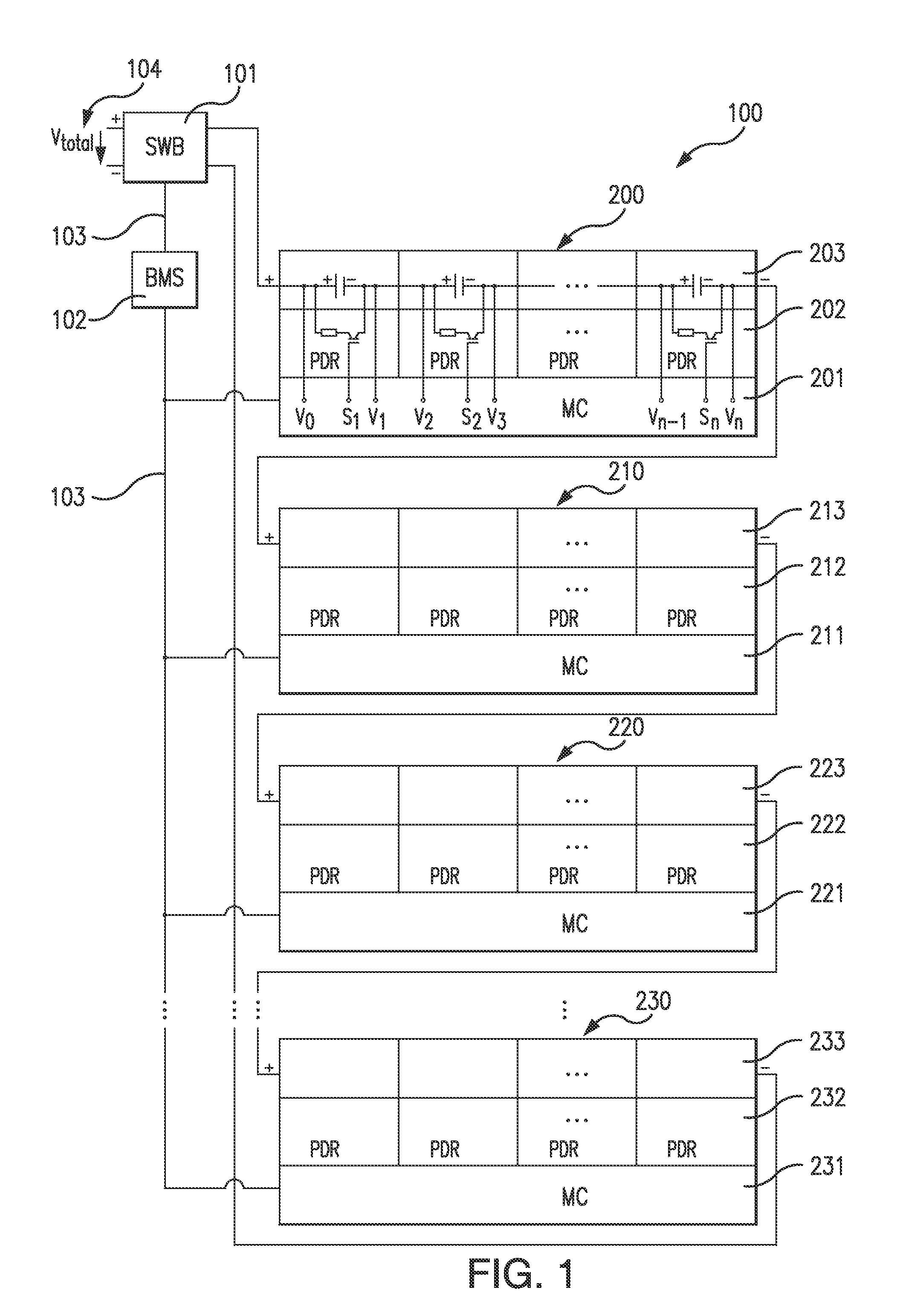 Balancing Voltage for a Multi-Cell Battery System