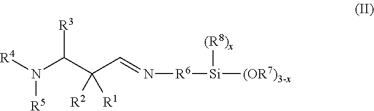 Secondary aminosilanes