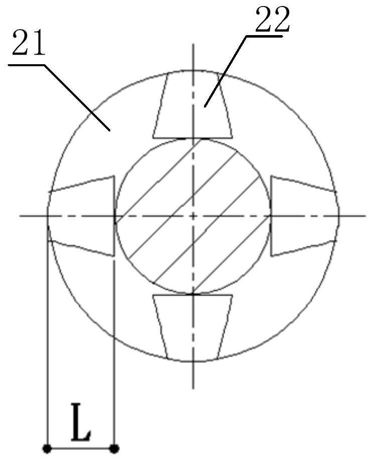 Valve element structure of proportional reversing valve