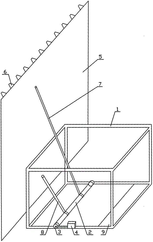 Vertical type fabric cutting machine