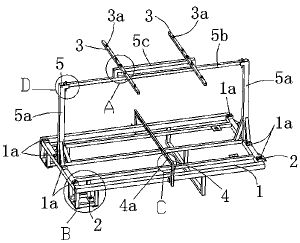 Electrophoretic painting tool for automobile sidewall