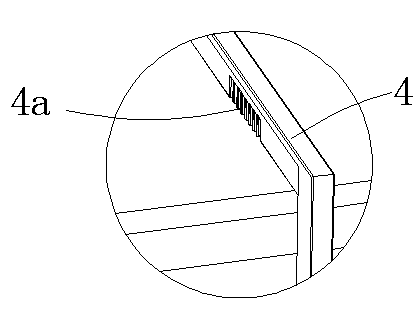 Electrophoretic painting tool for automobile sidewall