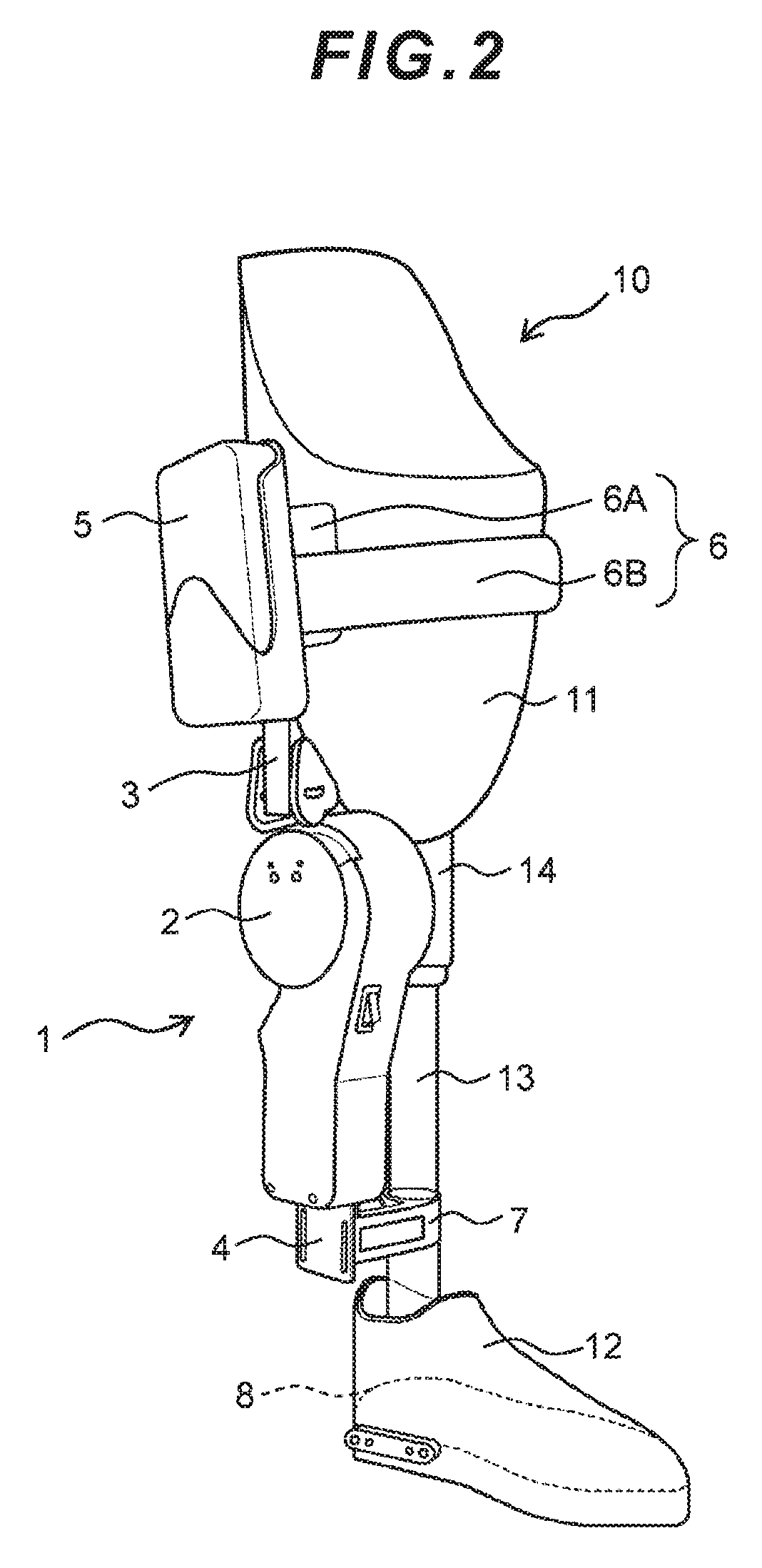 Artificial leg motion assisting apparatus and artificial leg motion assisting method