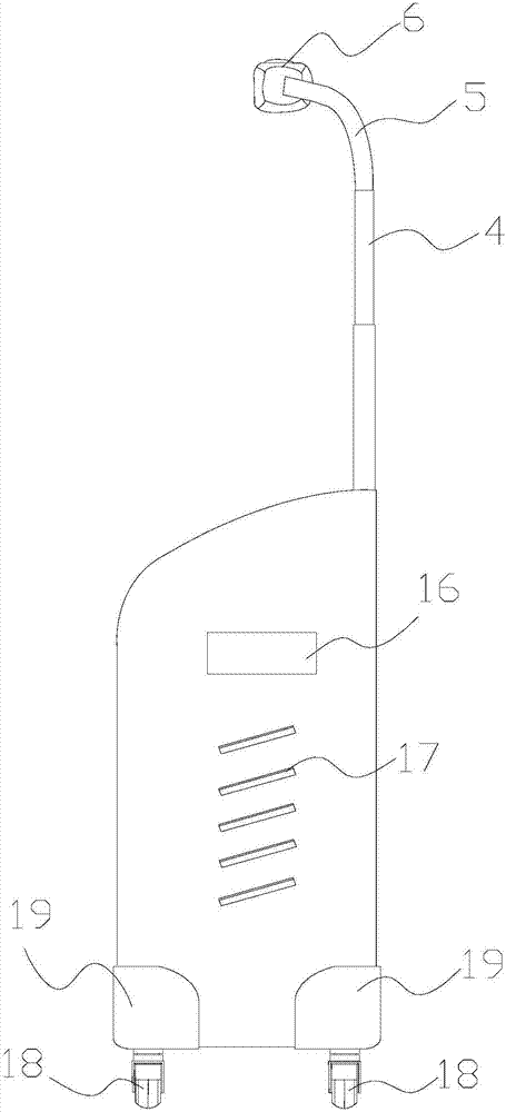 Vertical mobile battery box