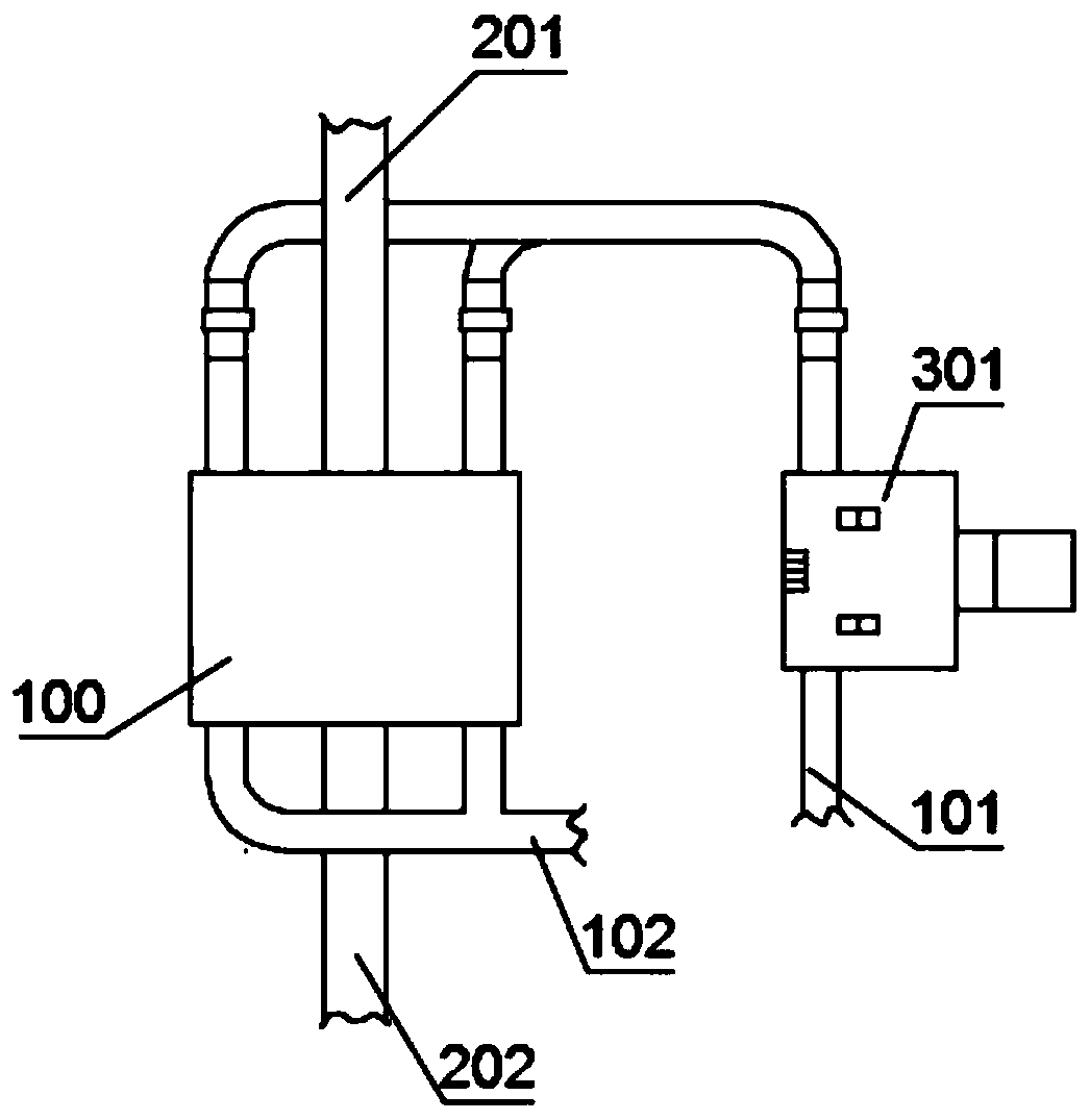 Anti-blocking device for filtering secondary cooling water of continuous casting machine