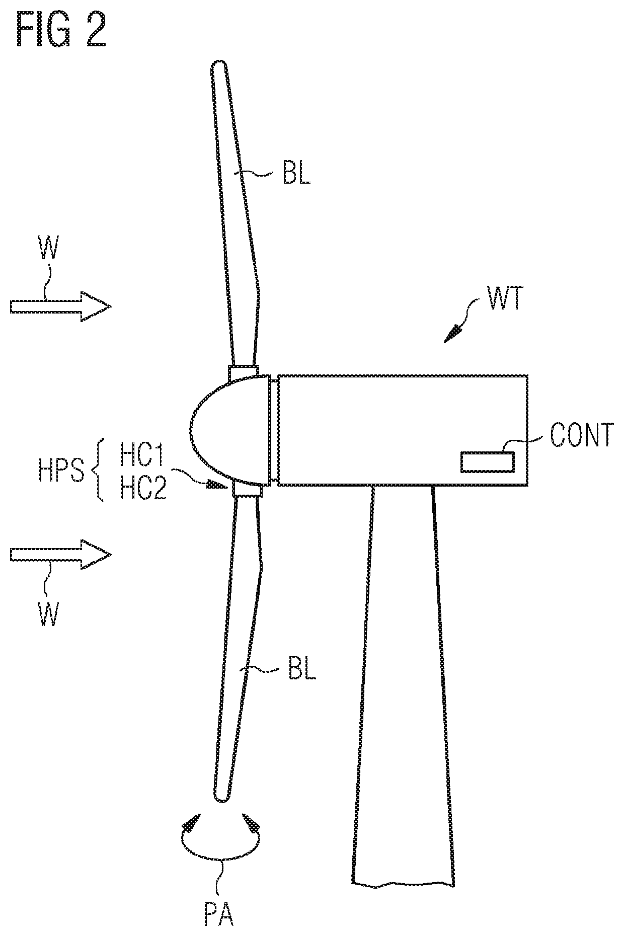 Method and arrangement to detect an oil leakage between sections of a hydraulic cylinder