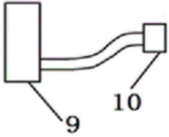 Device for detecting and comparing performance of filters as well as detection method