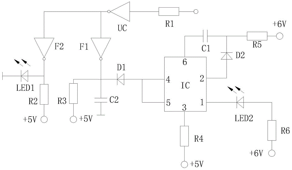 Sensor circuit of alarm
