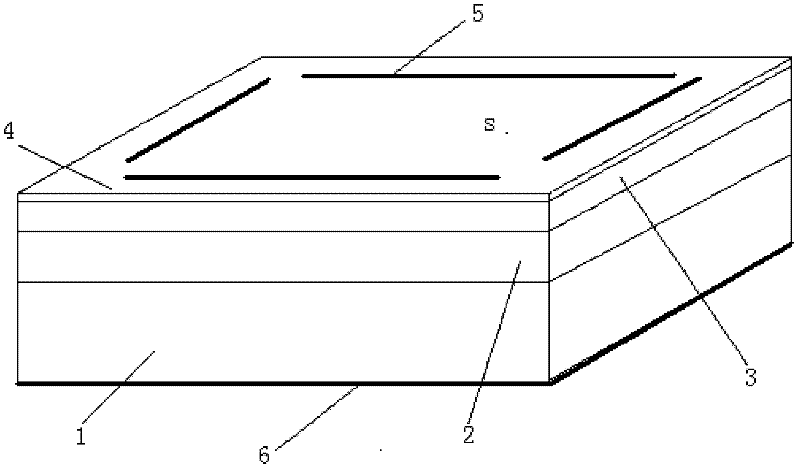 Light spot position detection sensor