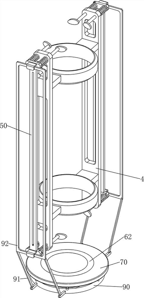 Layered centrifugal equipment for blood of patient in hematology department