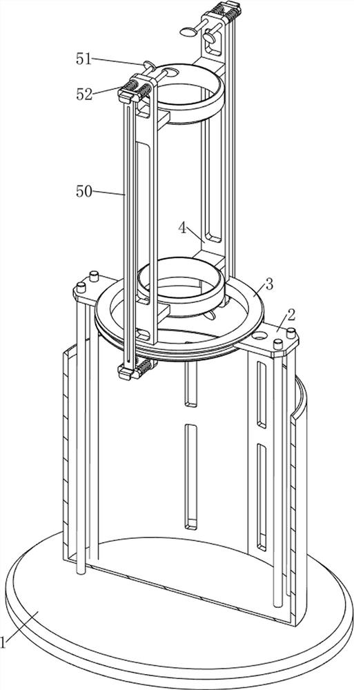 Layered centrifugal equipment for blood of patient in hematology department