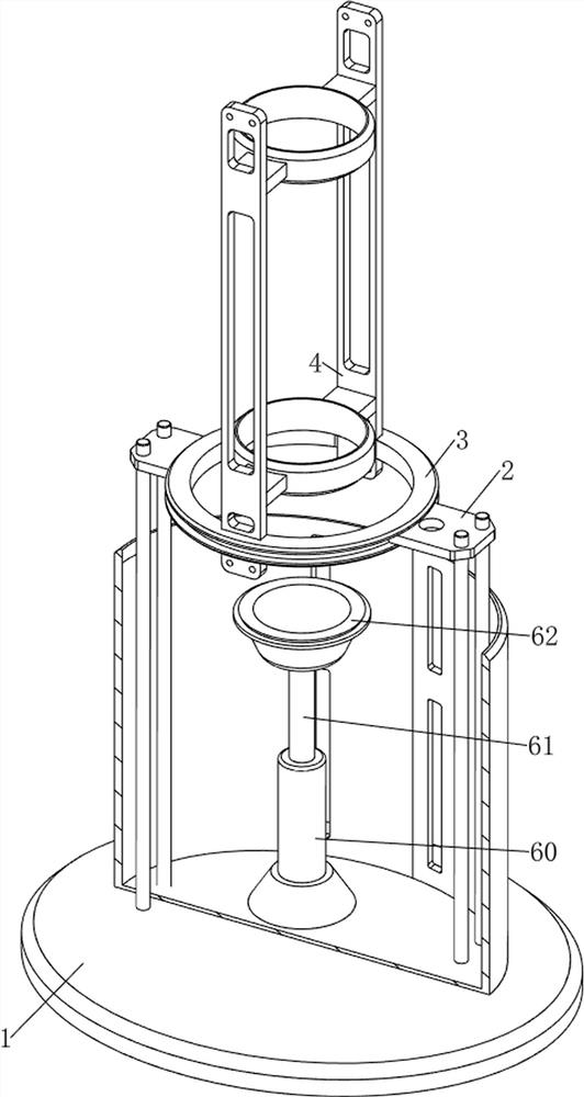 Layered centrifugal equipment for blood of patient in hematology department