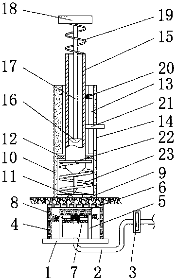 Implantable subcutaneous administration device for medial equipment