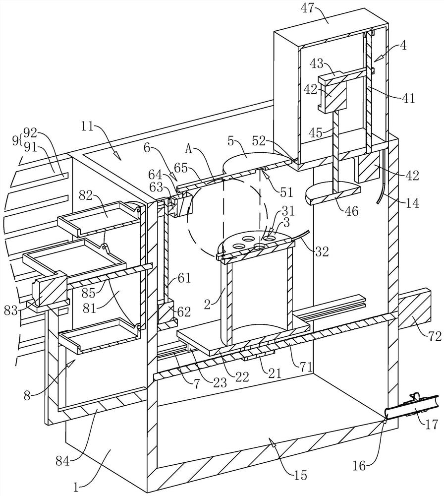 Optical lens processing device and processing technology applying same